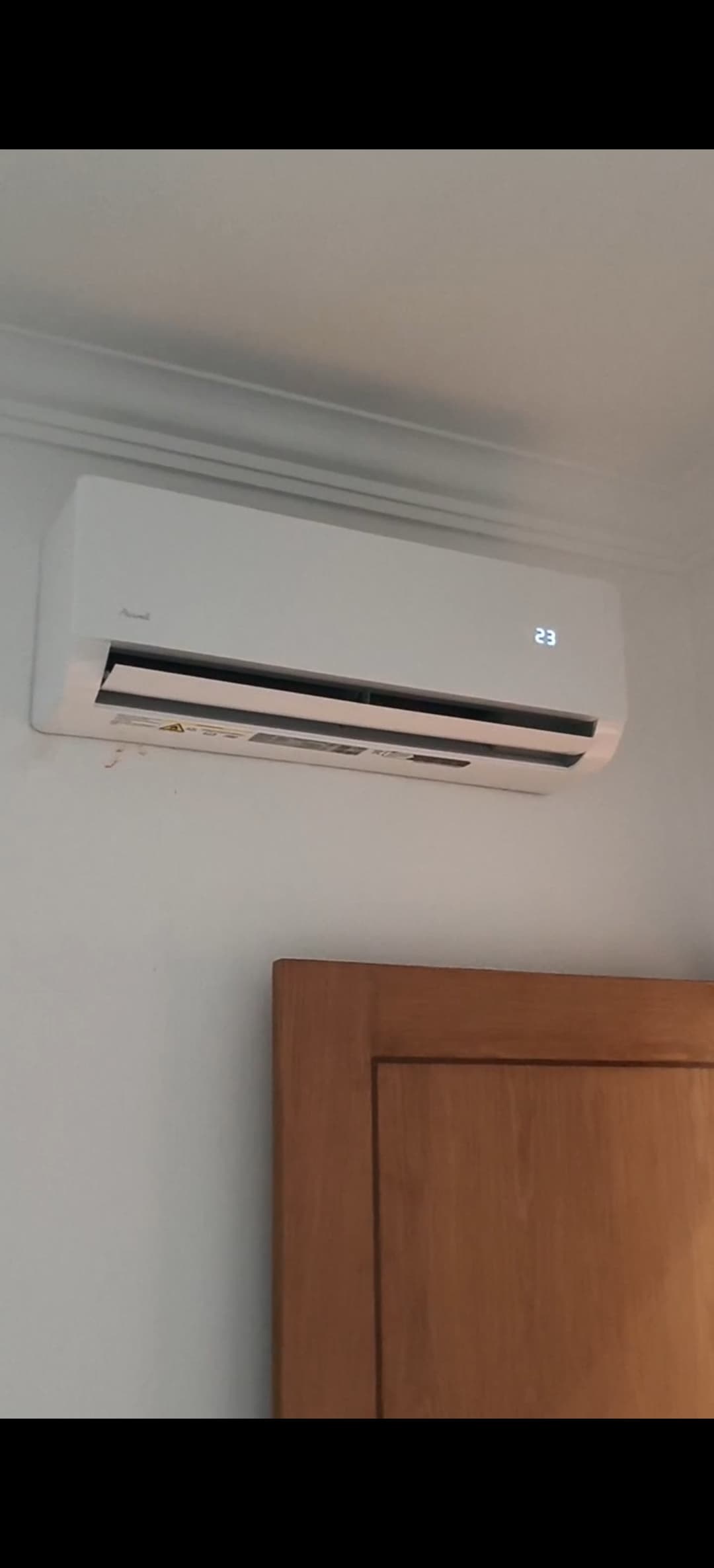 Foto de instalação de ar condicionado realizada pela PortiAr